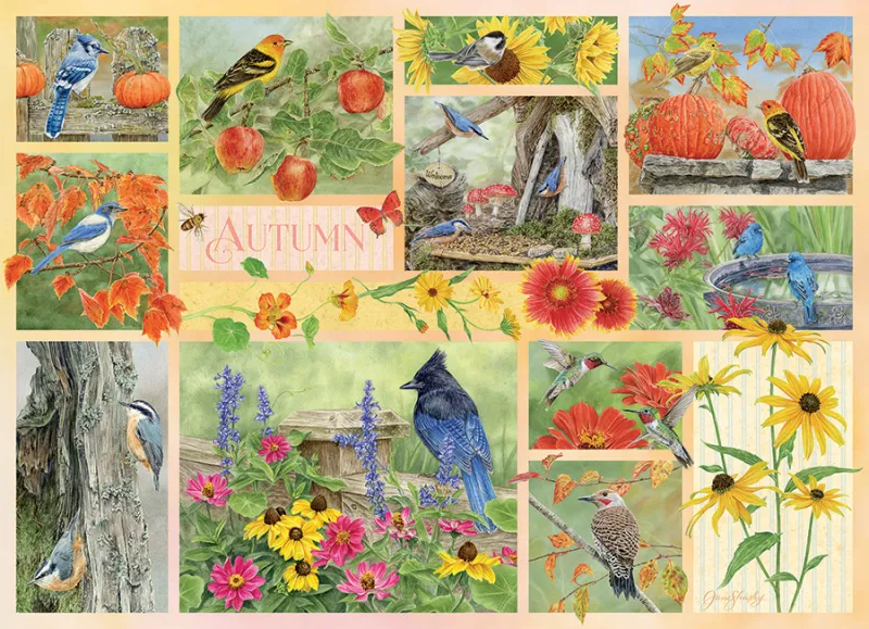 Garden Birds in Autumn