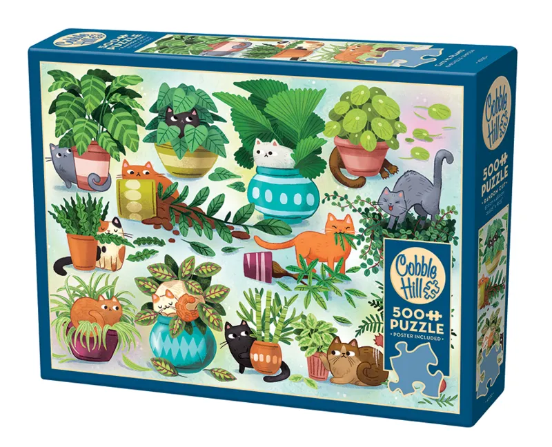 XXL Pieces - Cats vs. Plants - Random Cut