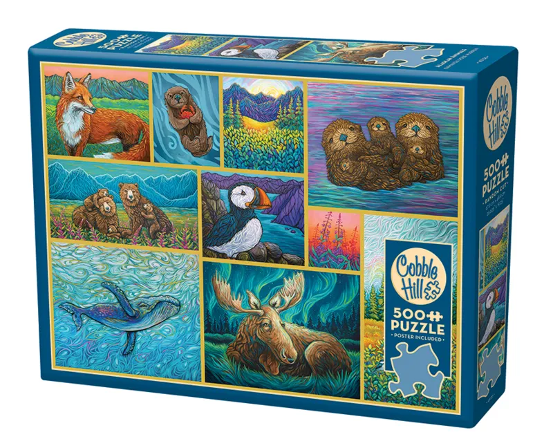 XXL Pieces - Alaskan Animals - Random Cut