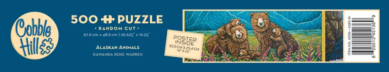 XXL Pieces - Alaskan Animals - Random Cut