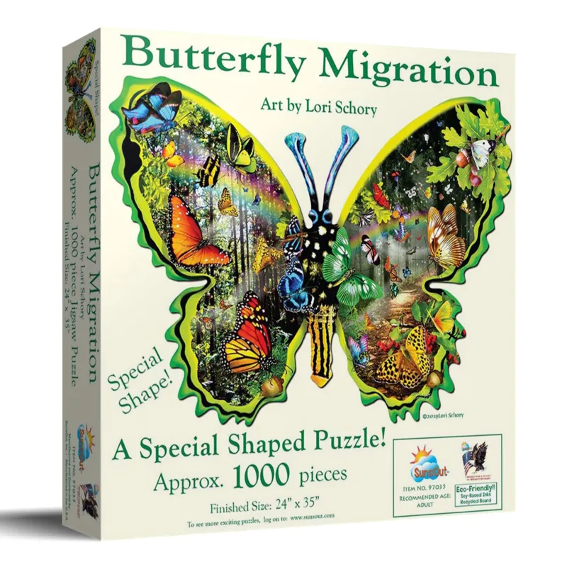Butterfly Migration - Shaped