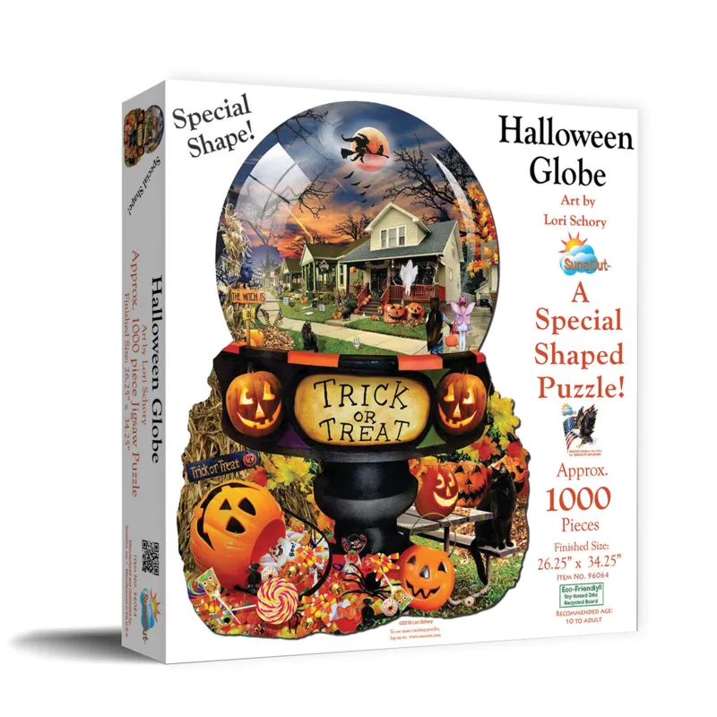 Halloween Globe - Shaped
