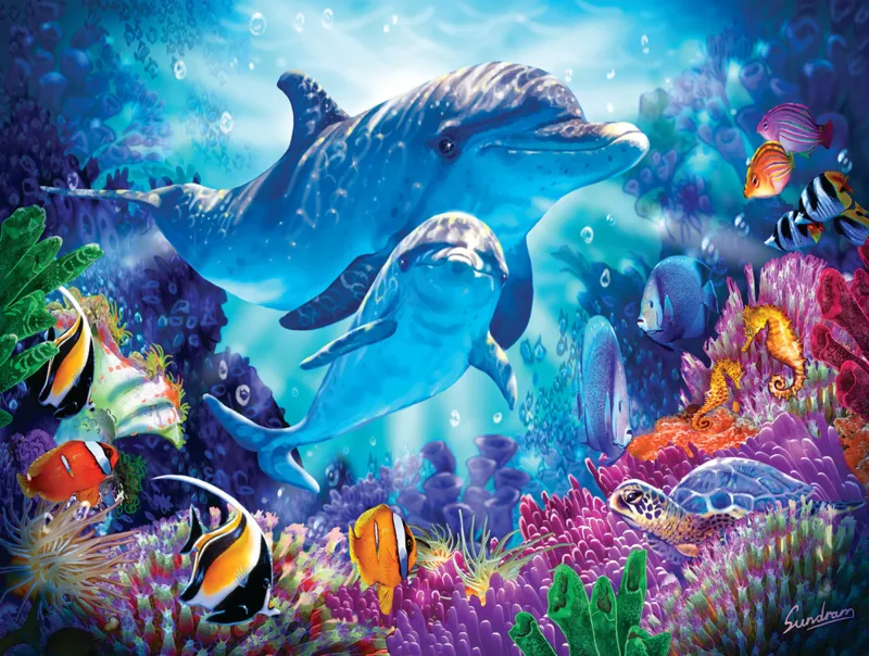 XXL Pieces - Dolphin Guardian