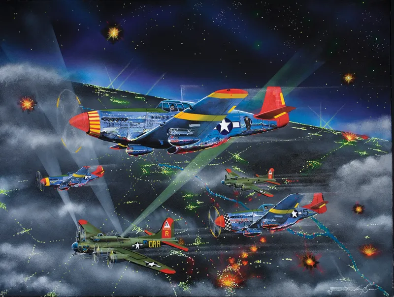 XXL Pieces - Night Fighters-The Tuskegee Airmen