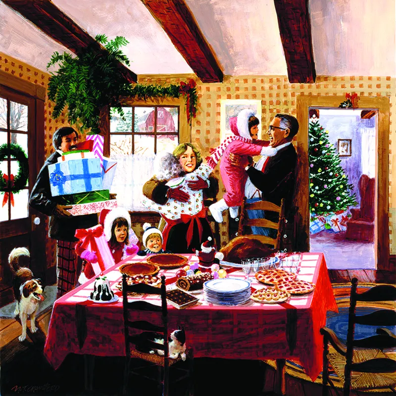 XXL Pieces - Christmas Dinner Guests