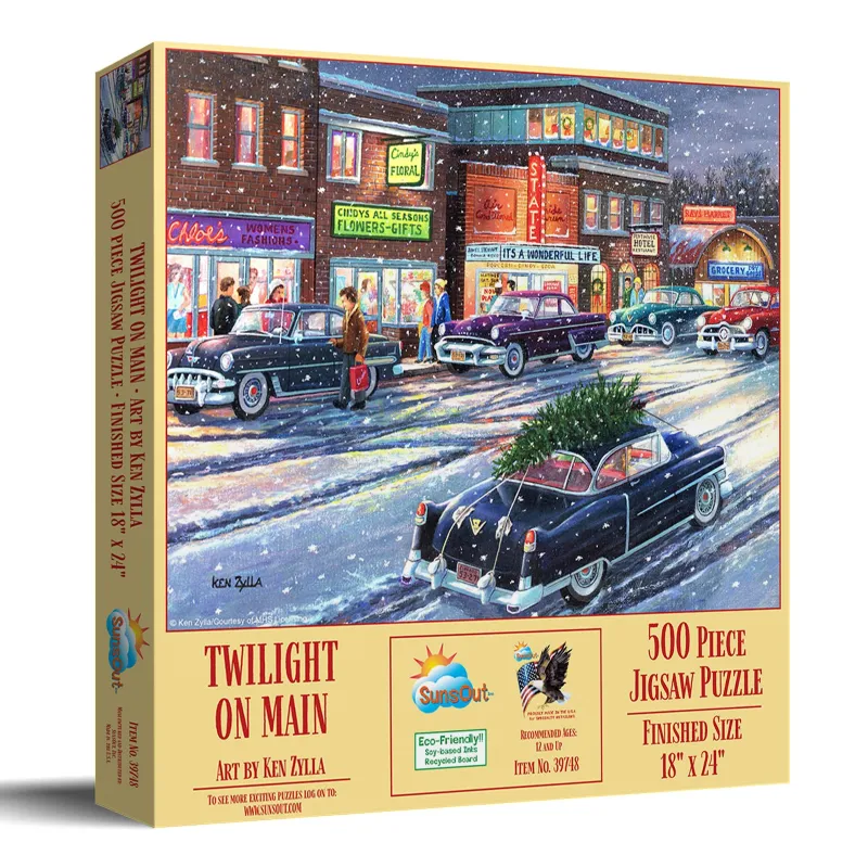 XXL Pieces - Christmas Twilight on Main