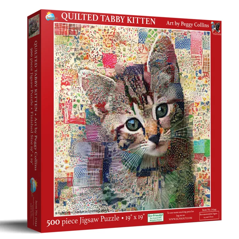 Quilted tabby Kitten