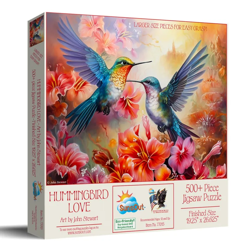 XXL Pieces - Hummingbird Love