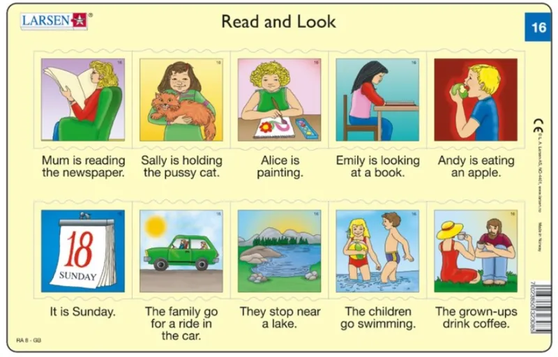 Frame Puzzle - Read and Look 15-16