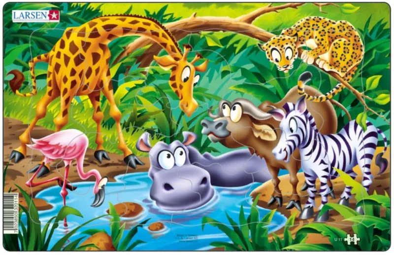 Frame Jigsaw Puzzle - Safari