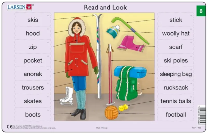 Frame Puzzle - Read and Look 07-08