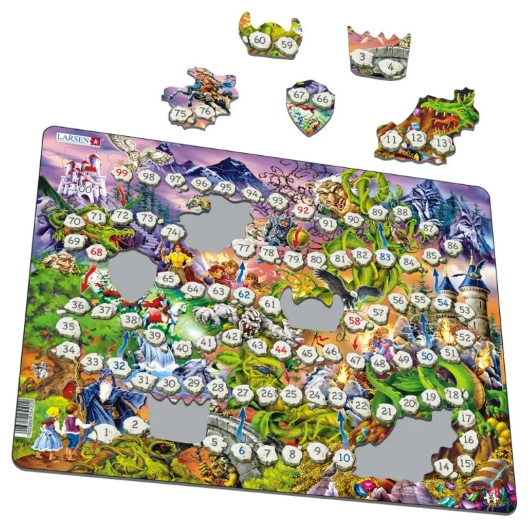 Frame Jigsaw Puzzle - Ladder game - Larsen - 40 pieces | jigsawp…