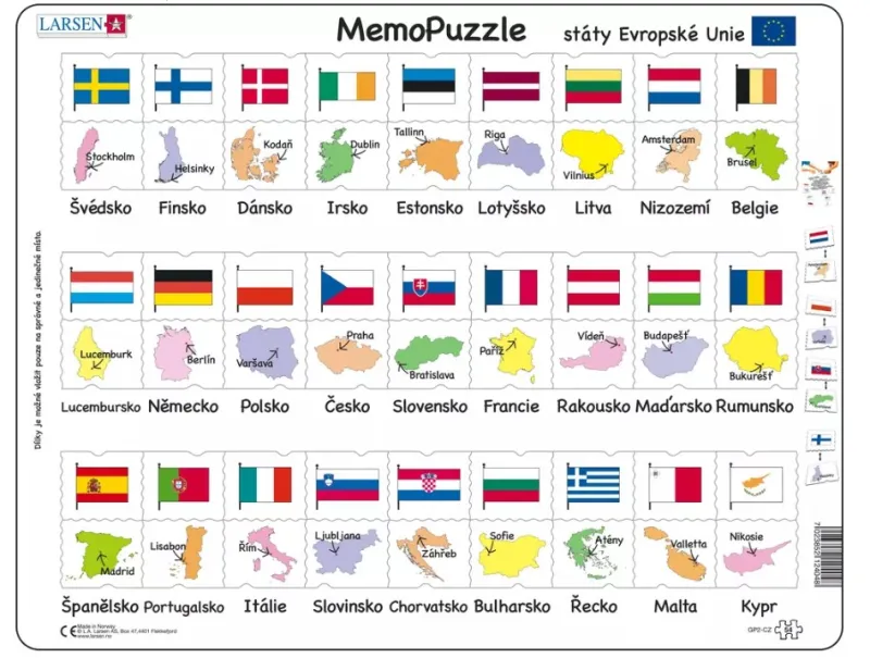 Frame Puzzle - MemoPuzzle (in Czech)