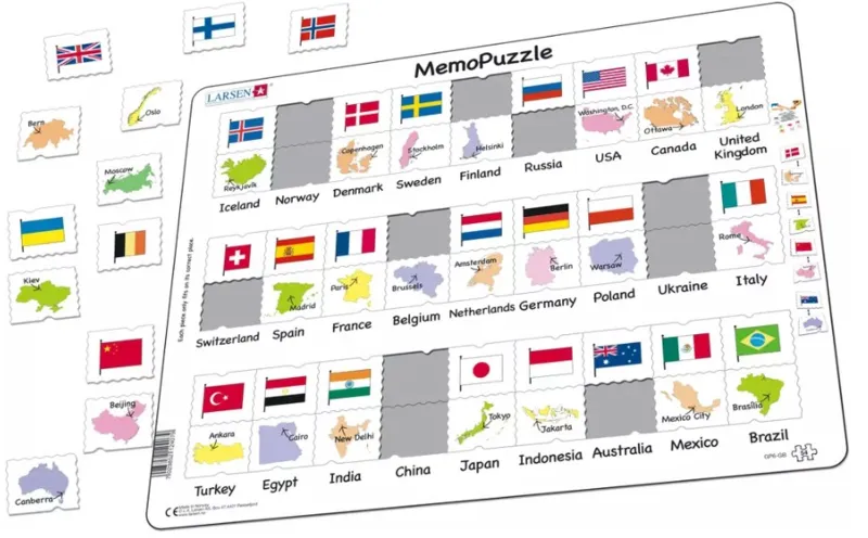 Frame Puzzle - MemoPuzzle (in Norwegian)