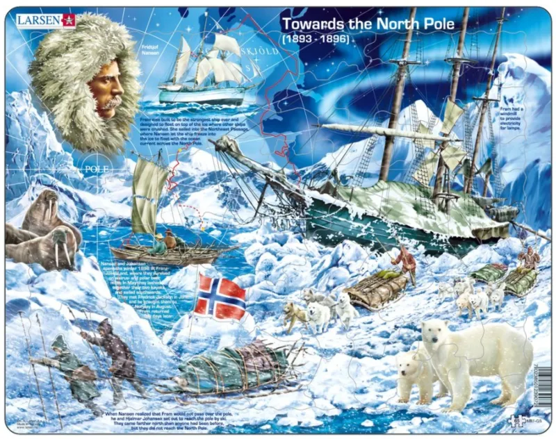 Frame Jigsaw Puzzle - Towards the North Pole