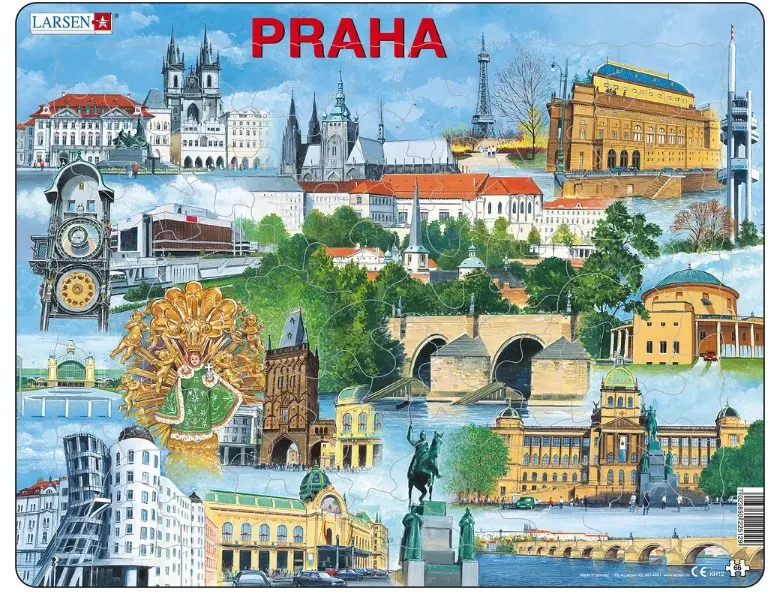 Frame Puzzle - Prague