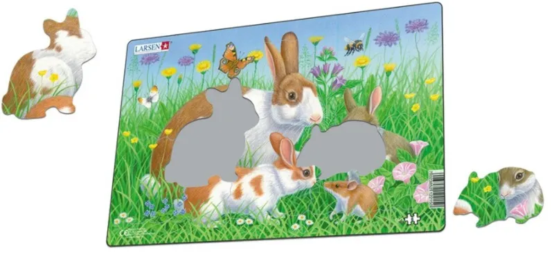 Frame Puzzle - Cute Animals