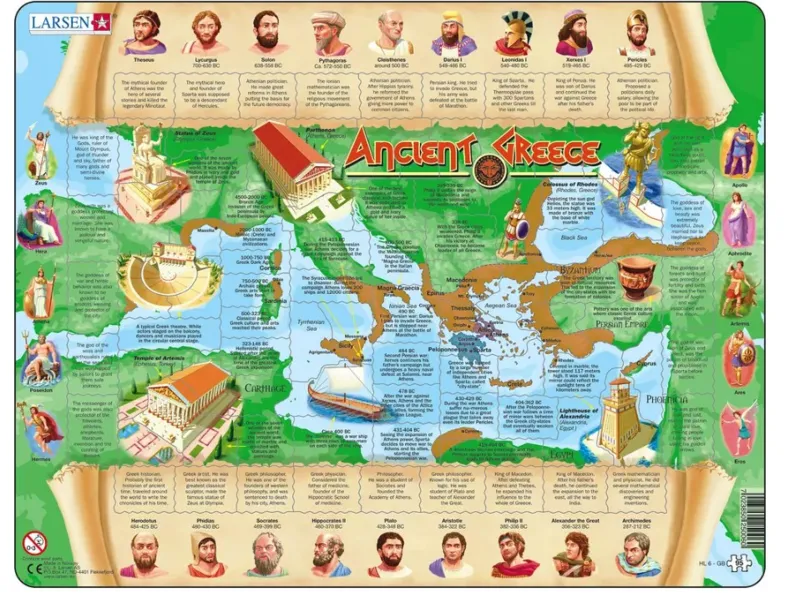 Frame Jigsaw Puzzle - Ancient Greece
