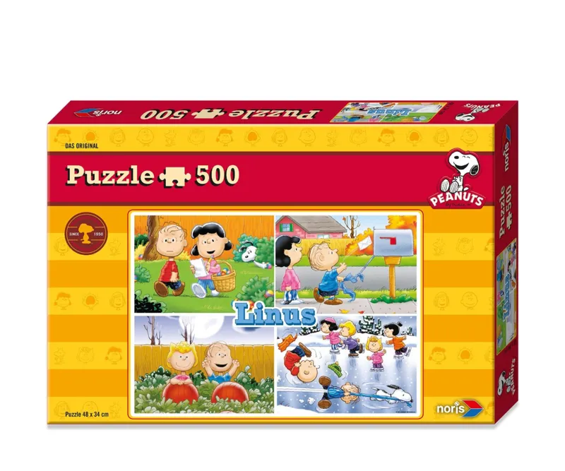 Peanuts - Linus - Noris - 500 pieces | jigsawpuzzle.co.uk