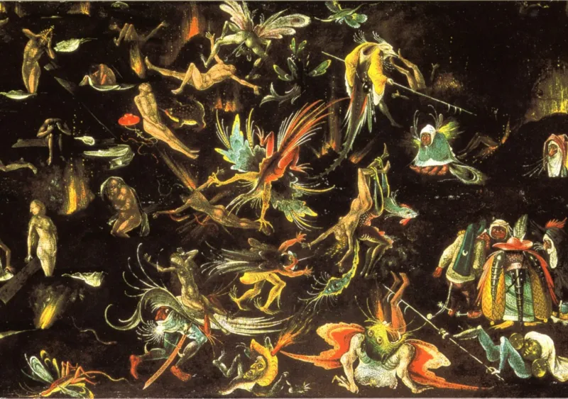 Jérôme Bosch : The Last Judgment (triptych fragment) 1506 - 1508