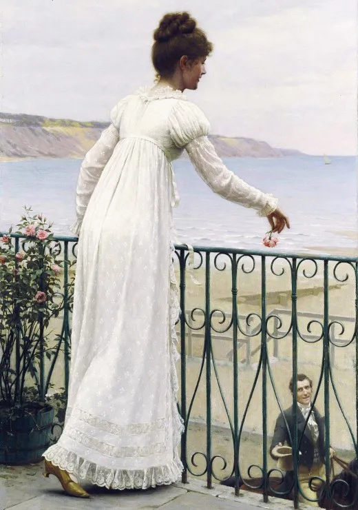Edmund Blair Leighton: A Favour, 1898