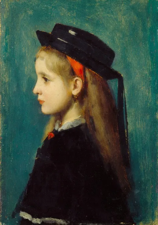Jean-Jacques Henner: Fille Alsacienne, 1873