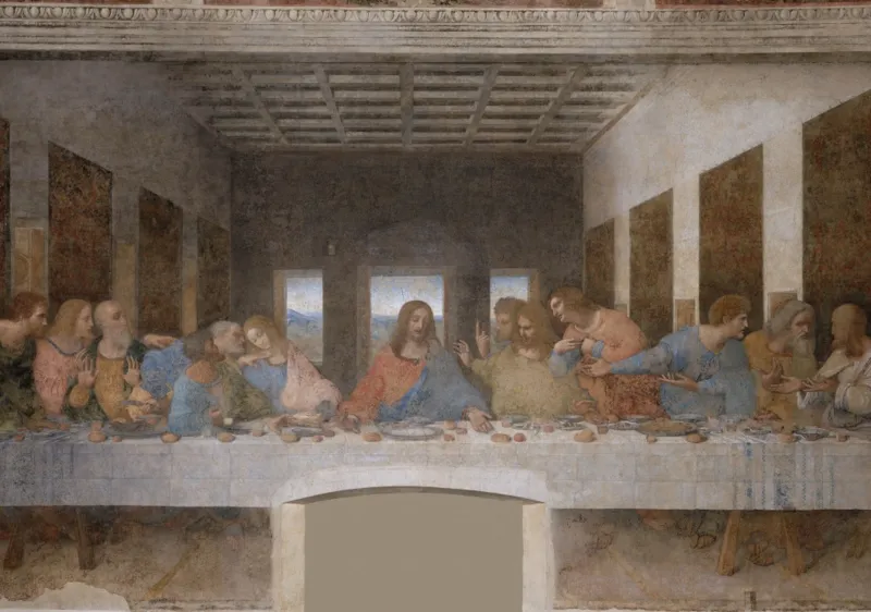 Leonardo da Vinci: The Last Supper, 1495-1498