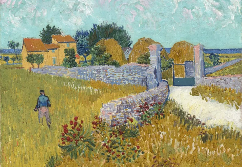 Van Gogh Vincent - Ferme de Provence, 1888