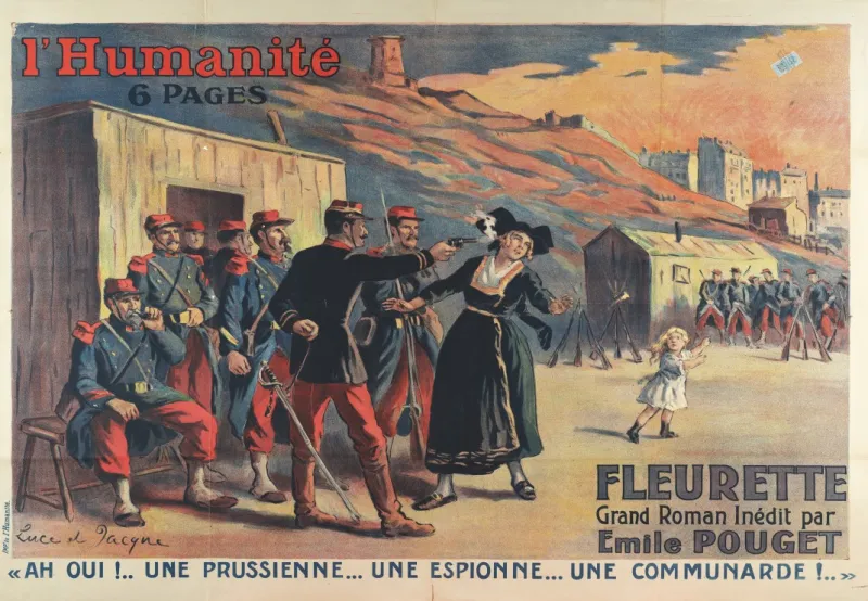 Maximilien Luce - Fleurette Grand Roman - Unpublished Work by Emile Pouget, 1914-1918