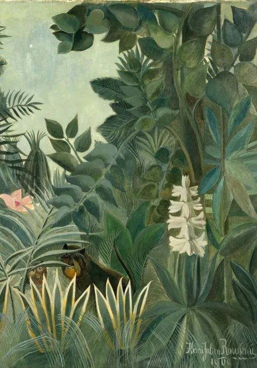 Henri Rousseau: The Equatorial Jungle, 1909