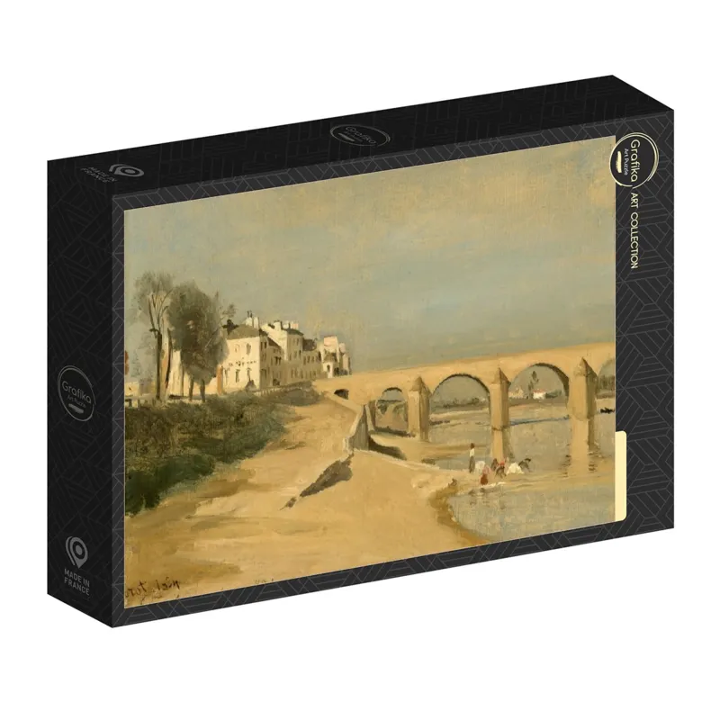 Jean-Baptiste-Camille Corot: Bridge on the Saône River at Mâcon, 1834