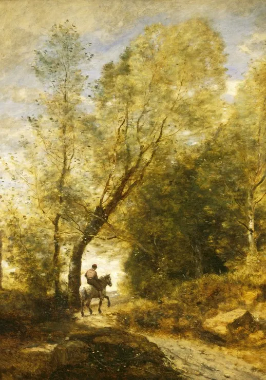 Jean-Baptiste-Camille Corot: The Forest of Coubron, 1872
