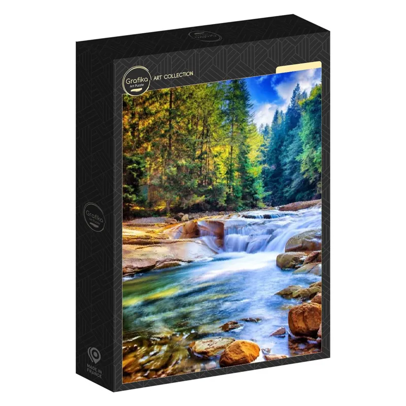 Beautiful Waterfall in the Forest