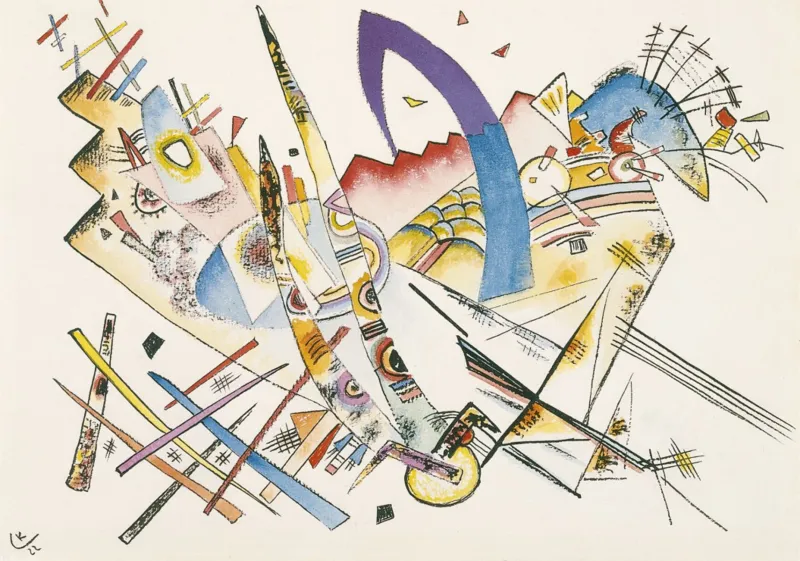 Wassily Kandinsky : Untitled, 1922