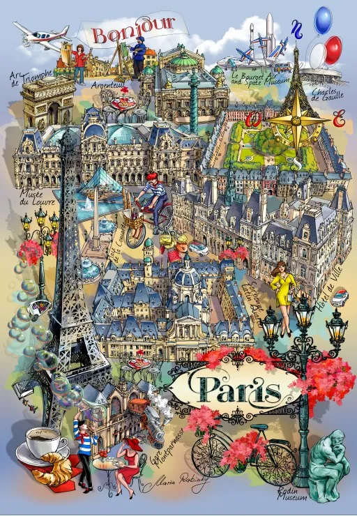 Paris Collage