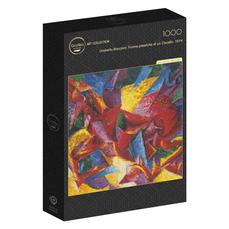 Umberto Boccioni: Forme plastiche di un Cavallo, 1914