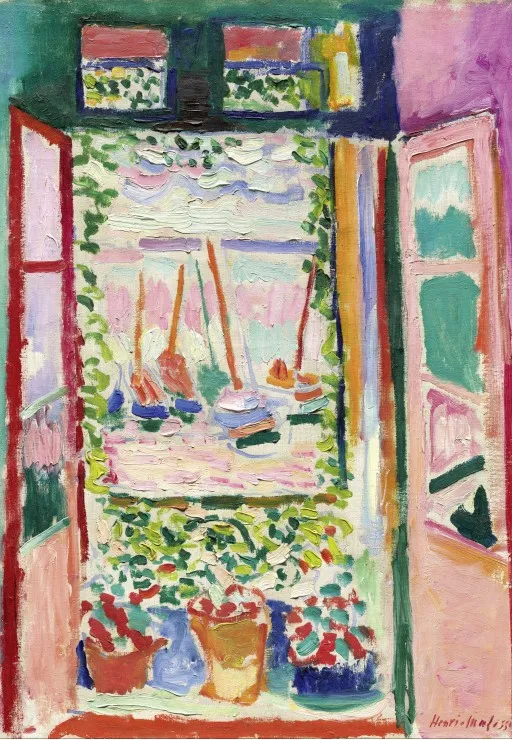 Henri Matisse - Open Window, Collioure