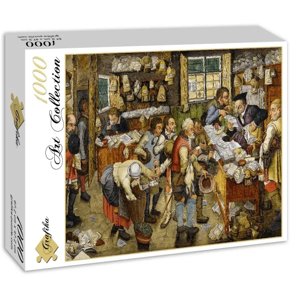 Brueghel Pieter der Jüngere: Bezahlung des Zehnten, 1617-1622