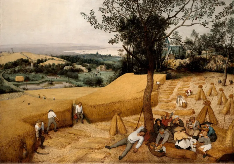 Brueghel Pieter: The Harvesters, 1565