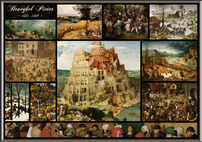 Collage - Pieter Bruegel the Elder