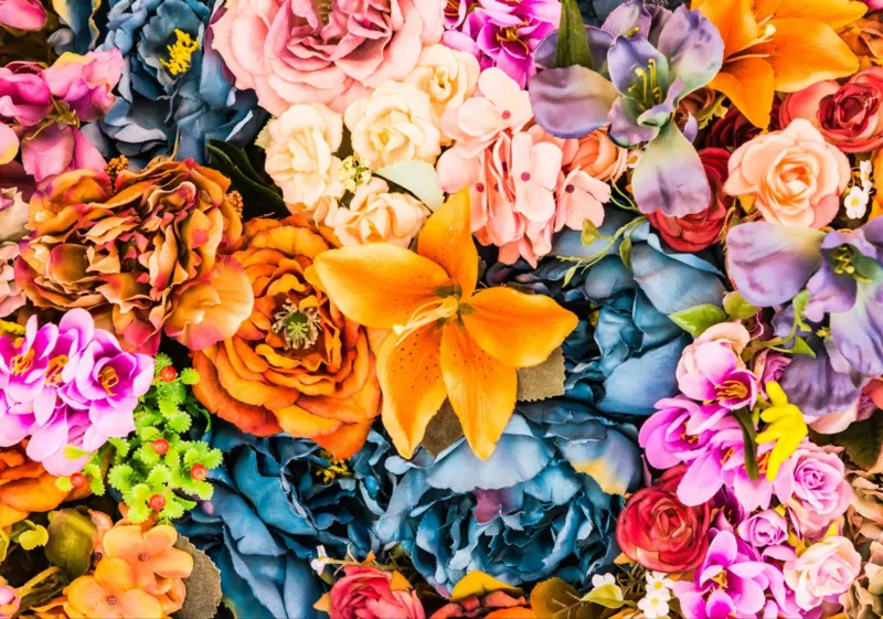 Kunstblumenstrauß