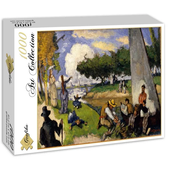 Paul Cézanne: The Fishermen (Fantastic Scene), 1875