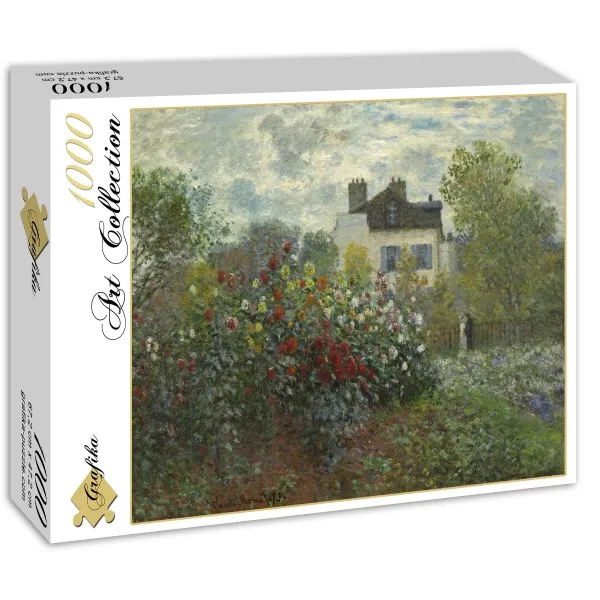 Claude Monet - The Artist's Garden in Argenteuil, 1873