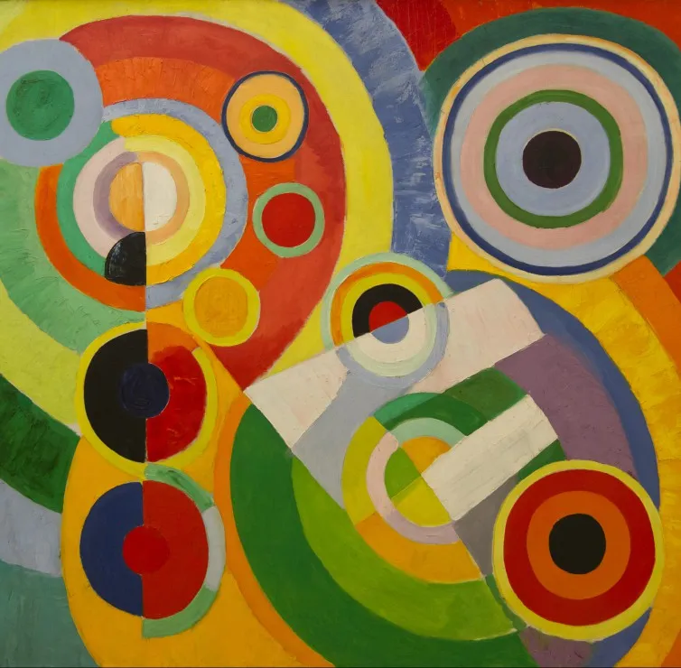 Robert Delaunay - Rhythm, Joy of Life, 1930