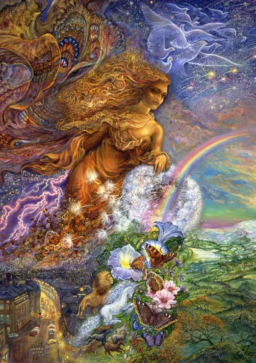 Josephine Wall - Wind of Change