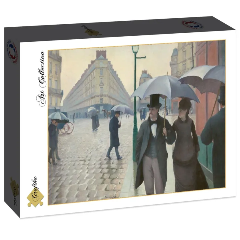Gustave Caillebotte : Paris Street, Rainy Day, 1877