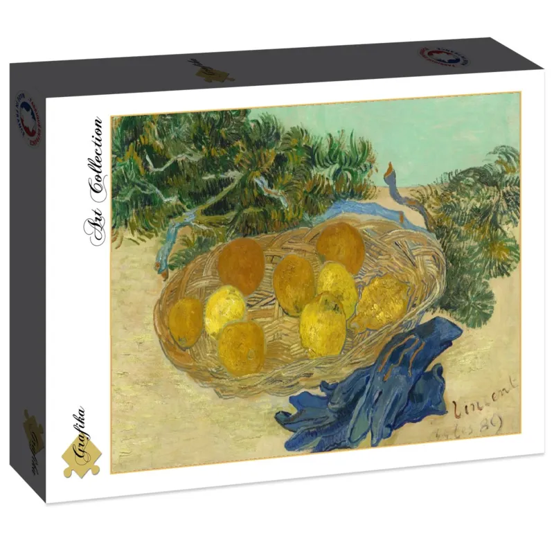 Vincent Van Gogh - Still Life of Oranges and Lemons with Blue Gloves, 1889