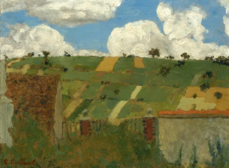 Edouard Vuillard: Landscape of the Ile-de-France, 1894