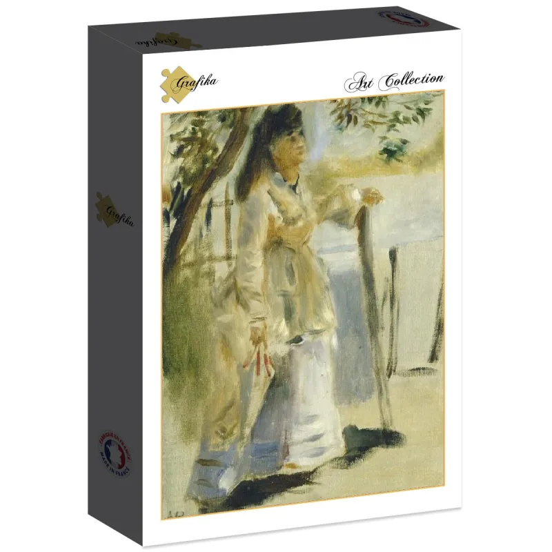 Auguste Renoir: Woman by a Fence, 1866