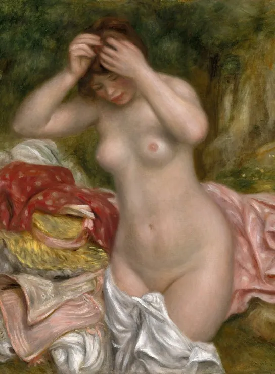Auguste Renoir: Bather Arranging Her Hair, 1893